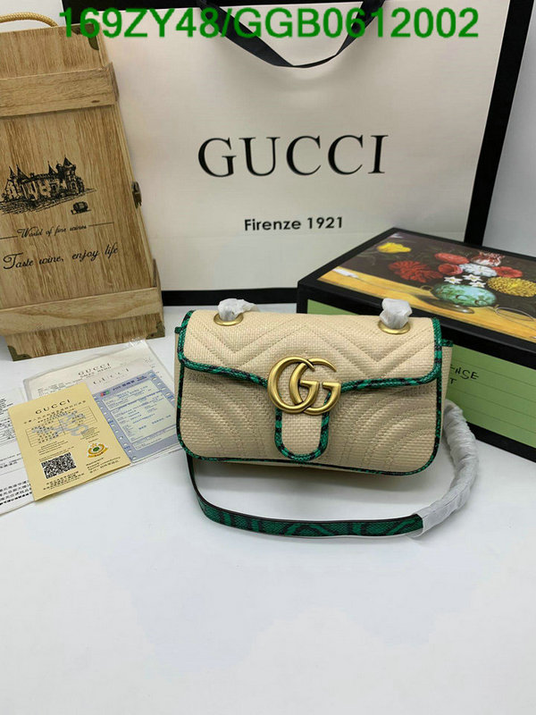 Gucci Bag-(Mirror)-Marmont,Code: GGB0612002,$:169USD