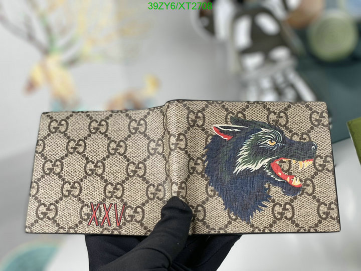 Gucci Bag-(4A)-Wallet-,Code: XT2708,$: 39USD