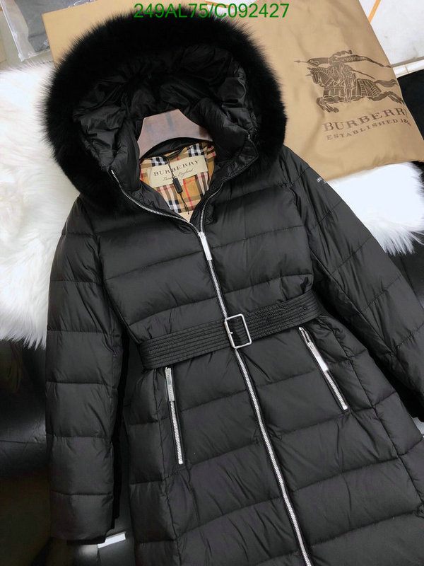 Down jacket Women-Burberry, Code: C092427,$:249USD