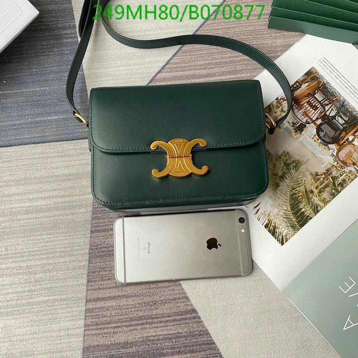 Celine Bag-(Mirror)-Triomphe Series,Code: B070877,$: 249USD