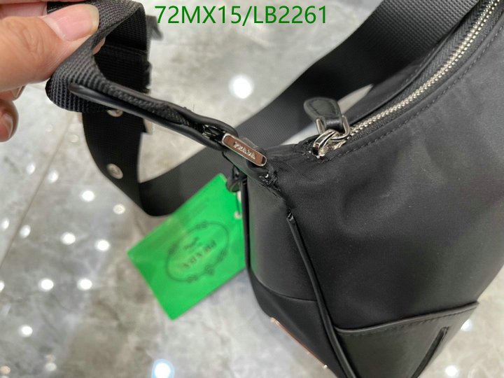 Prada Bag-(4A)-Diagonal-,Code: LB2261,$: 72USD