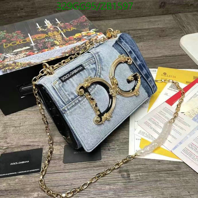 D&G Bag-(Mirror)-Diagonal-,Code: ZB1597,$: 329USD