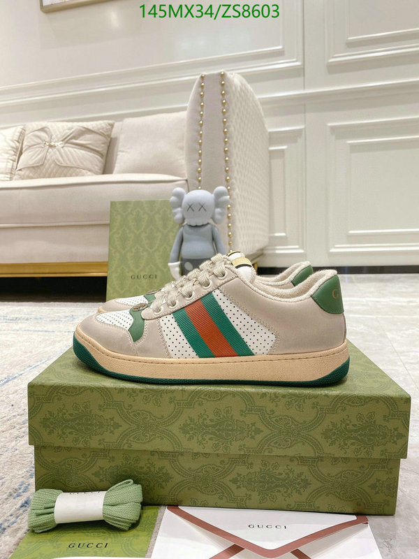 Men shoes-Gucci, Code: ZS8603,$: 145USD