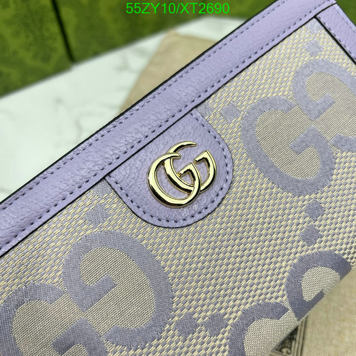 Gucci Bag-(4A)-Wallet-,Code: XT2690,$: 55USD