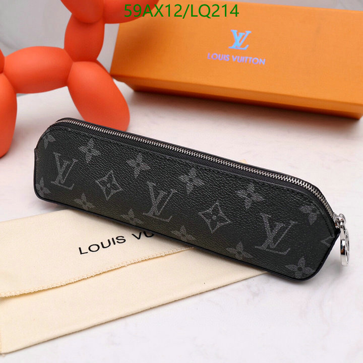 LV Bags-(4A)-Wallet-,Code: LQ214,$: 59USD