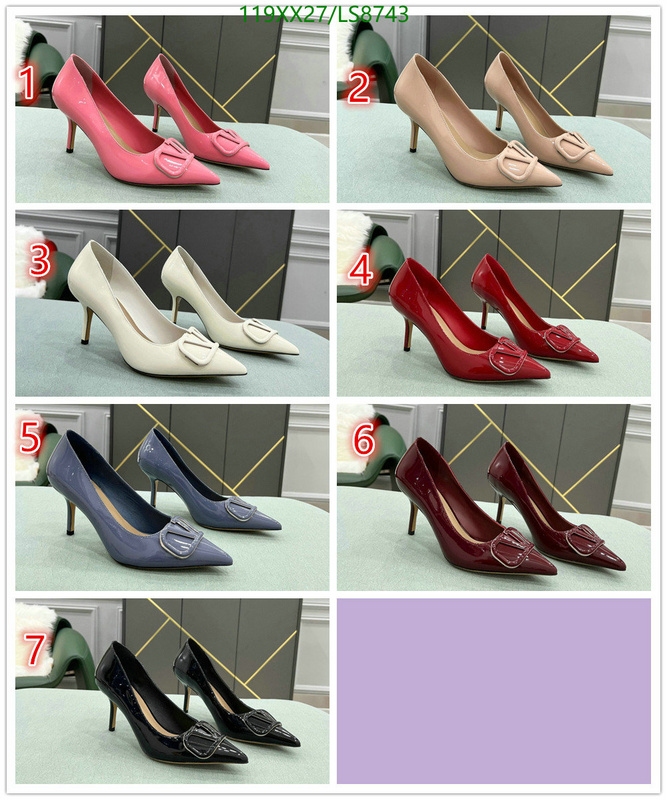 Women Shoes-Valentino, Code: LS8743,$: 119USD