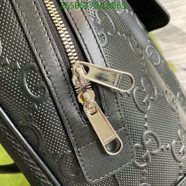 Gucci Bag-(Mirror)-Backpack-,Code: LB865,$: 265USD