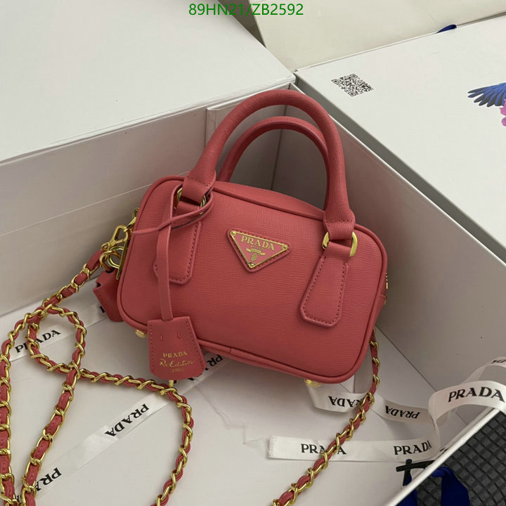 Prada Bag-(4A)-Diagonal-,Code: ZB2592,$: 89USD