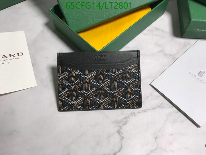 Goyard Bag-(Mirror)-Wallet-,Code: LT2801,$: 65USD