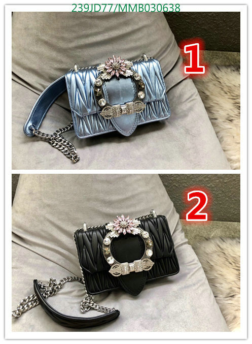 Miu Miu Bag-(Mirror)-Diagonal-,Code: MMB030638,$:239USD