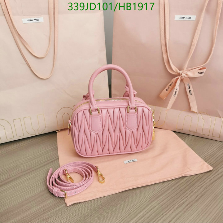 Miu Miu Bag-(Mirror)-Diagonal-,Code: HB1917,$: 339USD