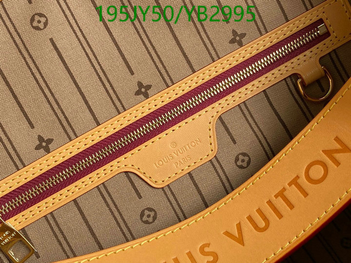 LV Bags-(Mirror)-Neverfull-,Code: YB2995,$: 195USD