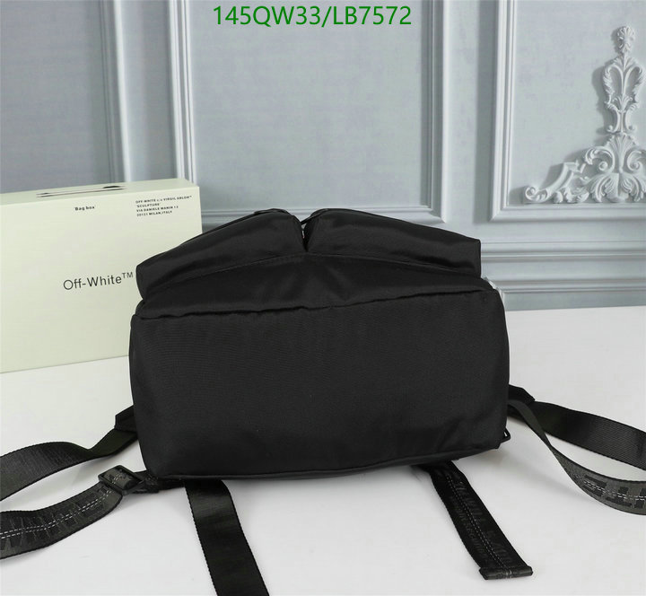 Off-White Bag-(Mirror)-Backpack-,Code: LB7572,$: 145USD