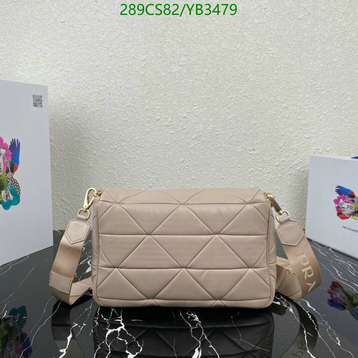 Prada Bag-(Mirror)-Diagonal-,Code: YB3479,$: 289USD