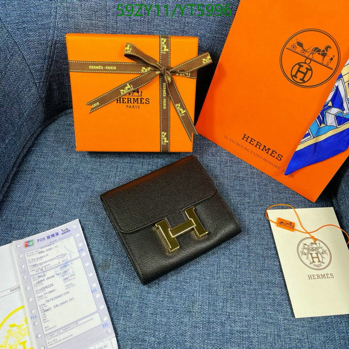 Hermes Bag-(4A)-Wallet-,Code: YT5996,$: 59USD