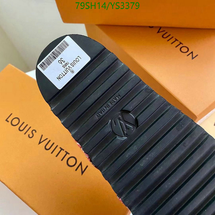 Women Shoes-LV, Code: YS3379,$: 79USD