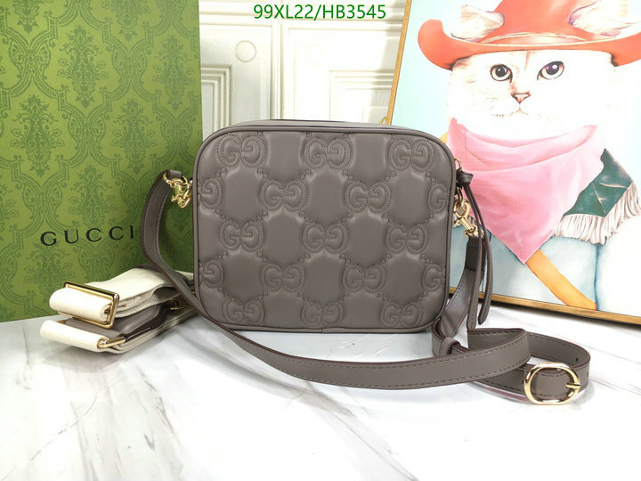 Gucci Bag-(4A)-Diagonal-,Code: HB3545,$: 99USD