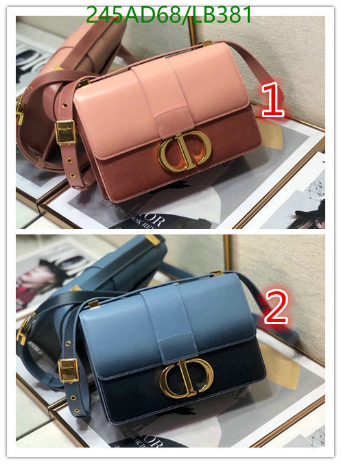 Dior Bags -(Mirror)-Montaigne-,Code: LB381,$: 245USD