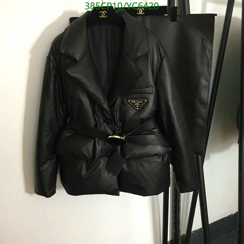 Down jacket Women-Prada, Code: YC6420,$: 385USD