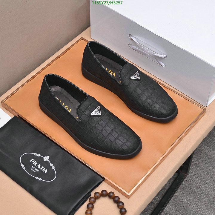 Men shoes-Prada, Code: HS257,$: 115USD