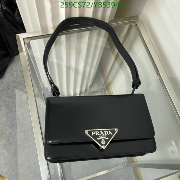 Prada Bag-(Mirror)-Diagonal-,Code: YB5394,$: 259USD