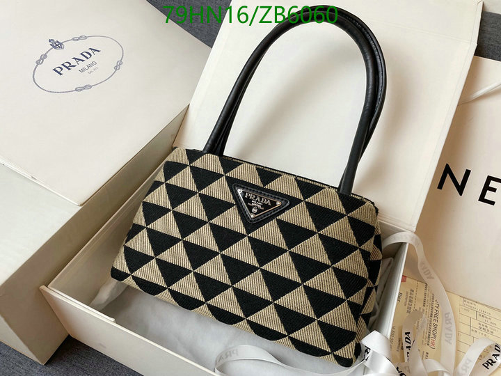 Prada Bag-(4A)-Handbag-,Code: ZB6060,$: 79USD