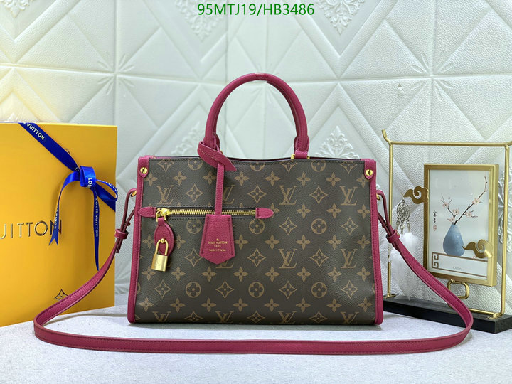 LV Bags-(4A)-Handbag Collection-,Code: HB3486,$: 95USD