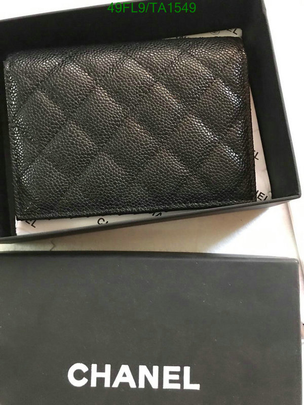 Chanel Bags ( 4A )-Wallet-,Code: TA1549,$: 49USD