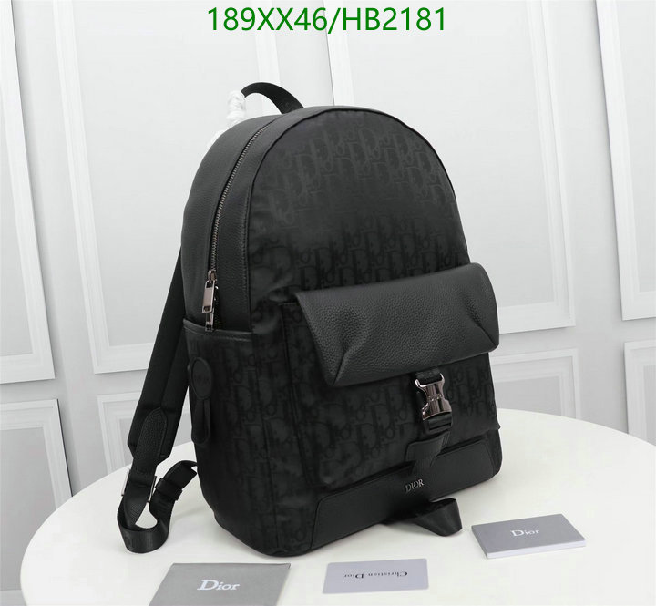 Dior Bags -(Mirror)-Backpack-,Code: HB2181,$: 189USD