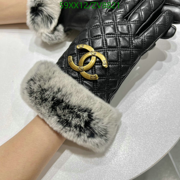 Gloves-Chanel, Code: ZV8821,$: 59USD
