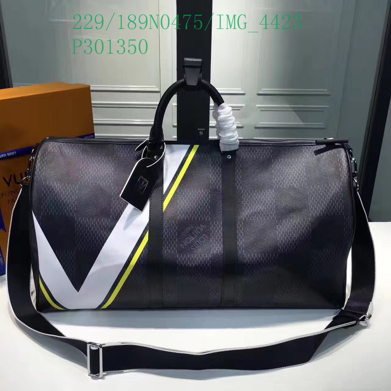 LV Bags-(Mirror)-Keepall BandouliRe 45-50-,Code：LB113063,$: 229USD