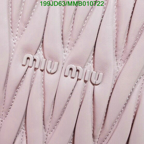 Miu Miu Bag-(Mirror)-Diagonal-,Code: MMB010722,$: 199USD