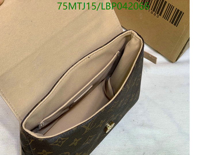 LV Bags-(4A)-Handbag Collection-,Code: LBP042066,$: 75USD