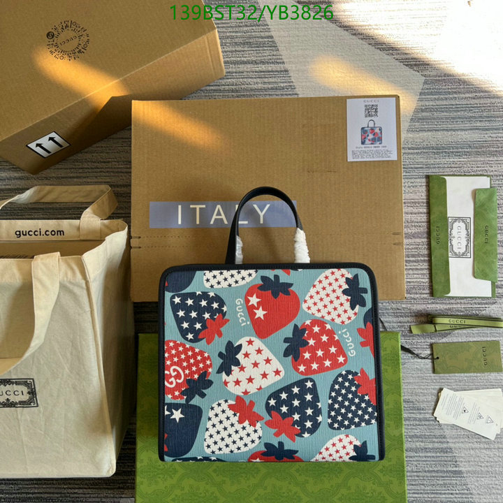 Gucci Bag-(Mirror)-Handbag-,Code: YB3826,$: 139USD