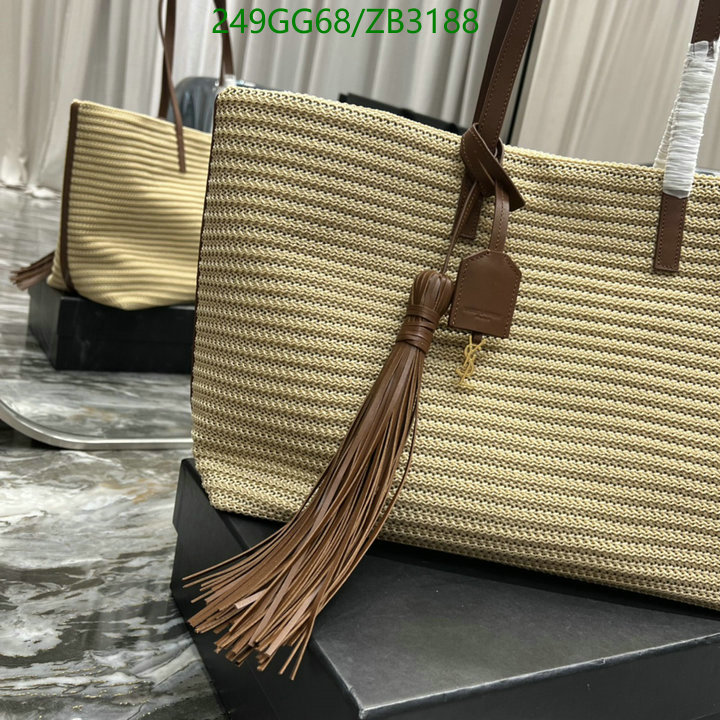YSL Bag-(Mirror)-Handbag-,Code: ZB3188,$: 249USD