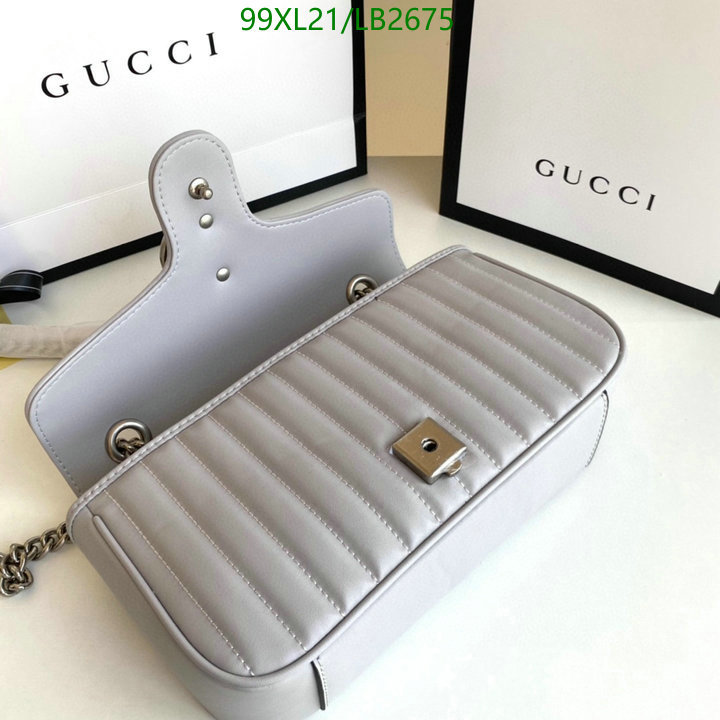 Gucci Bag-(4A)-Marmont,Code: LB2675,$: 99USD