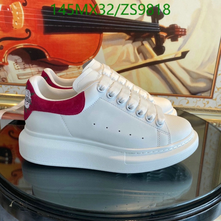 Women Shoes-Alexander Mcqueen, Code: ZS9818,$: 145USD