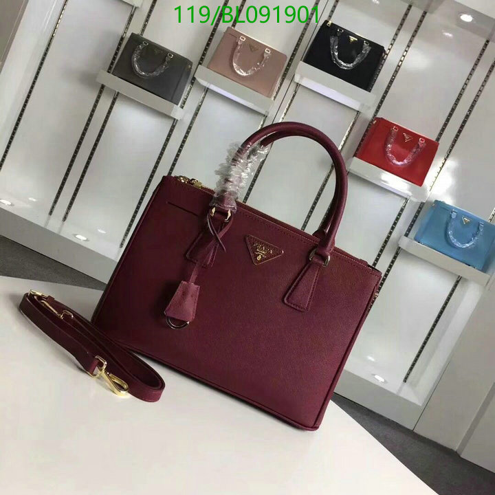 Prada Bag-(4A)-Handbag-,Code: BL091901,