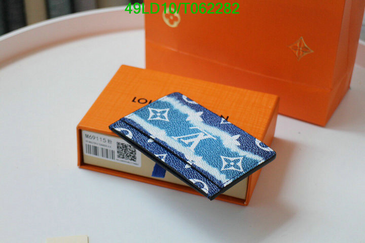 LV Bags-(Mirror)-Wallet-,Code: T062282,$: 49USD