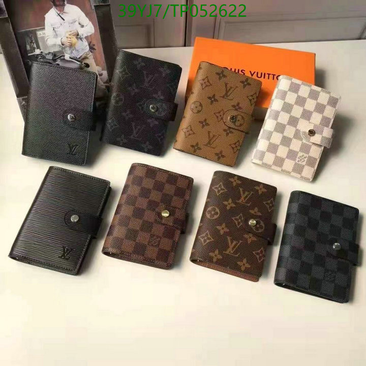 LV Bags-(4A)-Wallet-,Code: TP052622,$: 39USD