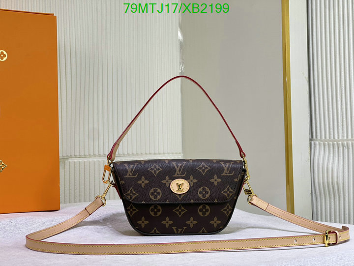 LV Bags-(4A)-Pochette MTis Bag-Twist-,Code: XB2199,$: 79USD