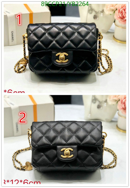 Chanel Bags ( 4A )-Diagonal-,Code: YB2264,$: 89USD