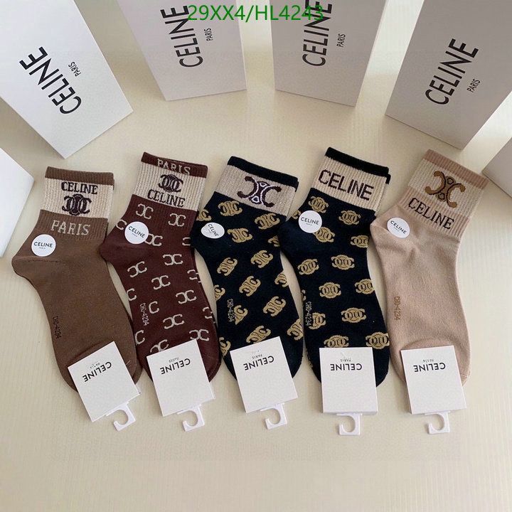 Sock-CELINE, Code: HL4243,$: 29USD