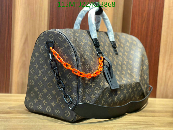 LV Bags-(4A)-Keepall BandouliRe 45-50-,Code: KB3868,$: 115USD