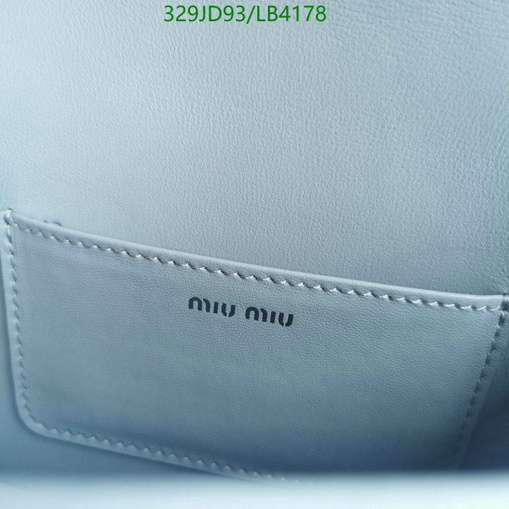 Miu Miu Bag-(Mirror)-Diagonal-,Code: LB4178,$: 329USD