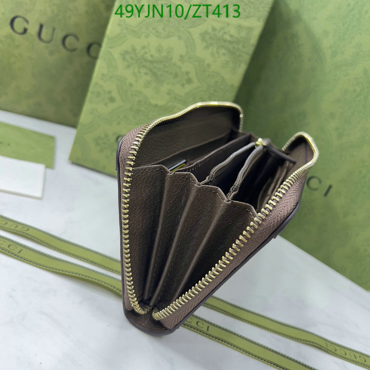 Gucci Bag-(4A)-Wallet-,Code: ZT413,$: 49USD