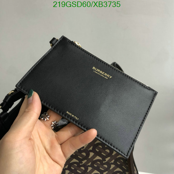 Burberry Bag-(Mirror)-Handbag-,Code: XB3735,$: 219USD