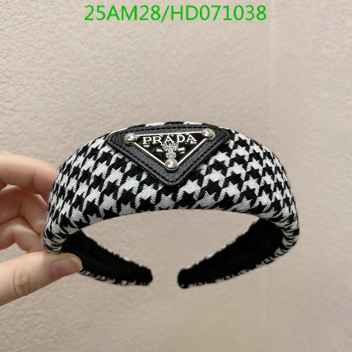 Headband-Prada, Code: HD071038,$: 25USD