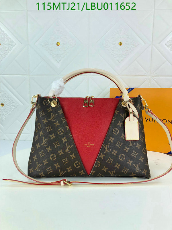 LV Bags-(4A)-Handbag Collection-,Code: LBU011652,$: 115USD