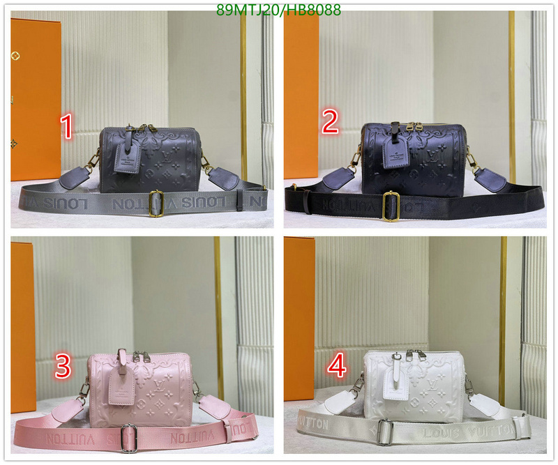 LV Bags-(4A)-Speedy-,Code: HB8088,$: 89USD